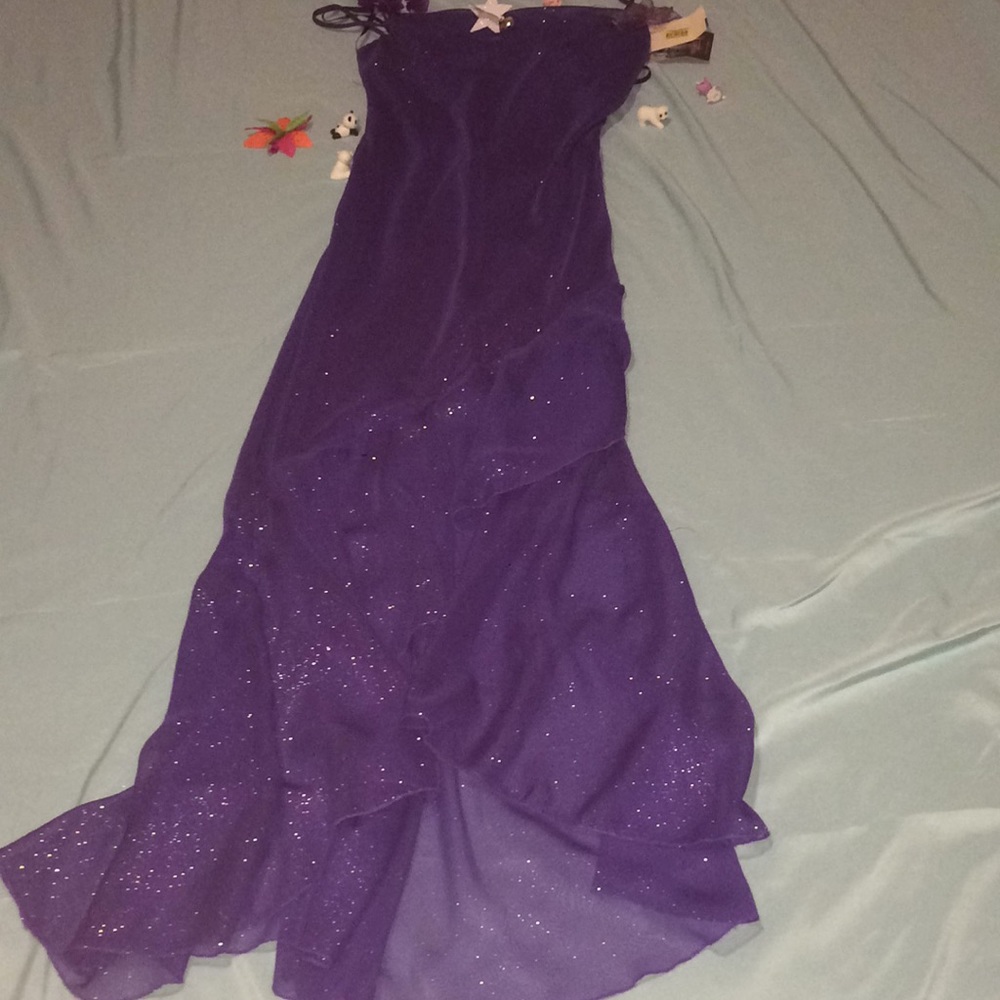 Purple salsa gown